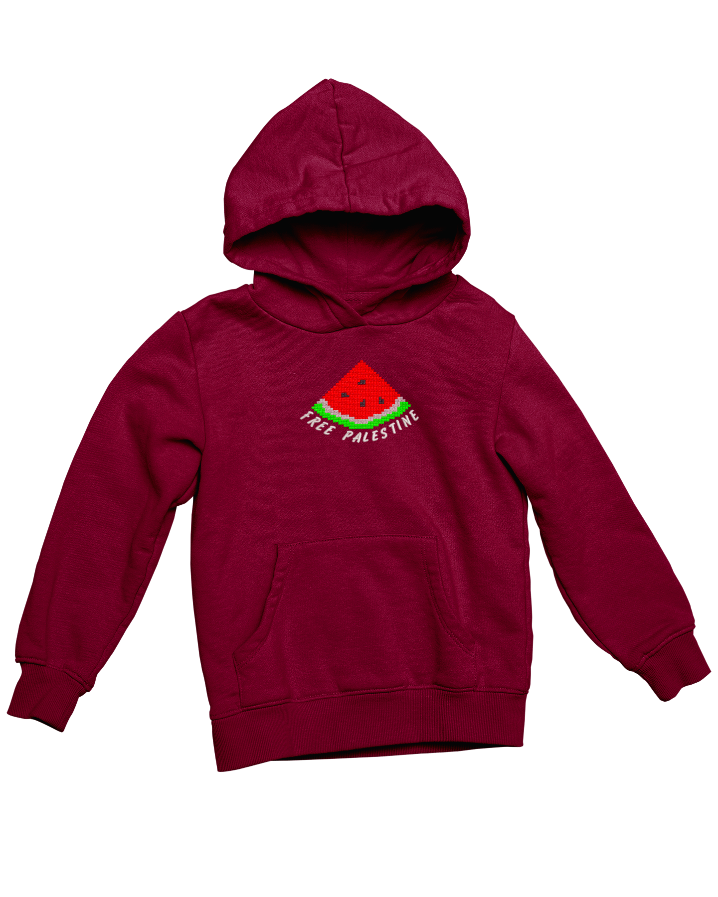 Watermilon - Free Palestine tatreez. Hoodie