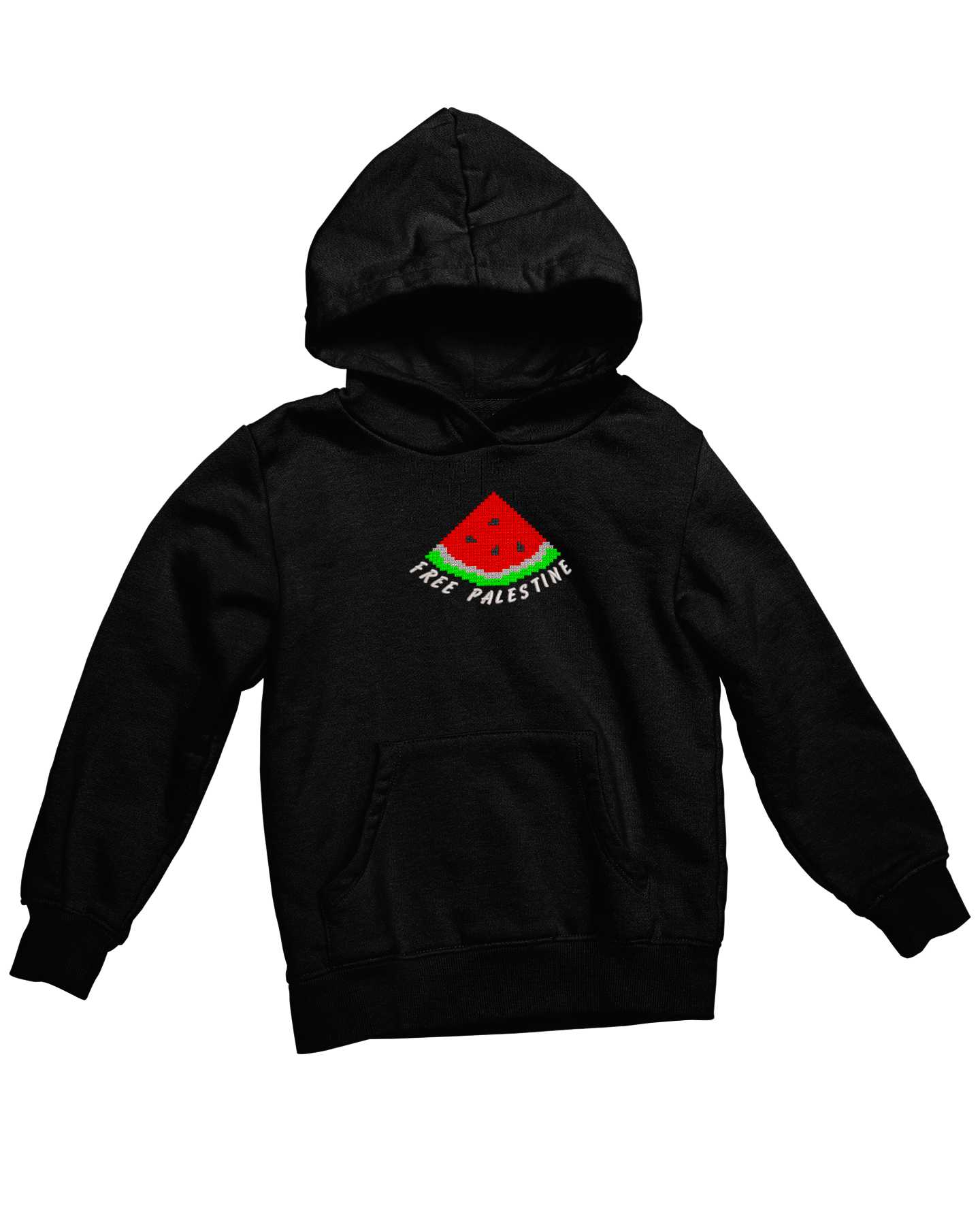 Watermilon - Free Palestine tatreez. Hoodie