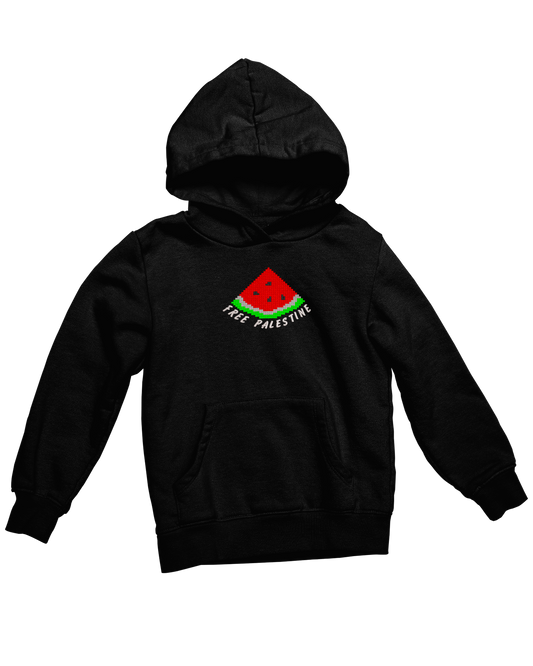 Watermilon - Free Palestine tatreez. Hoodie