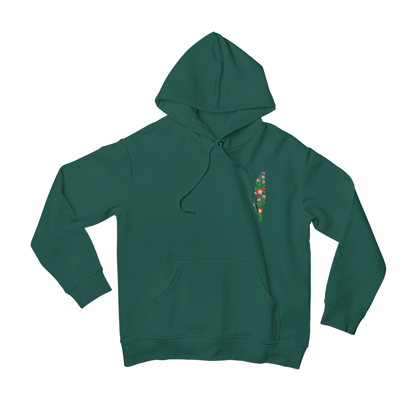 Flower Palestine map - Hoodie