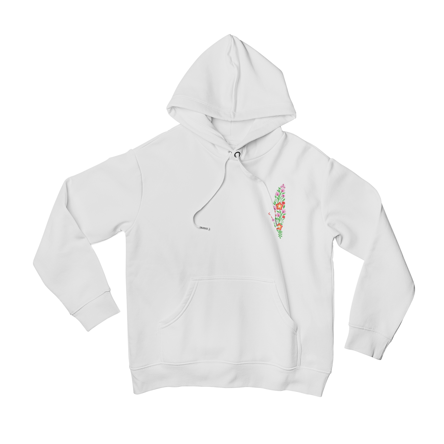 Flower Palestine map - Hoodie