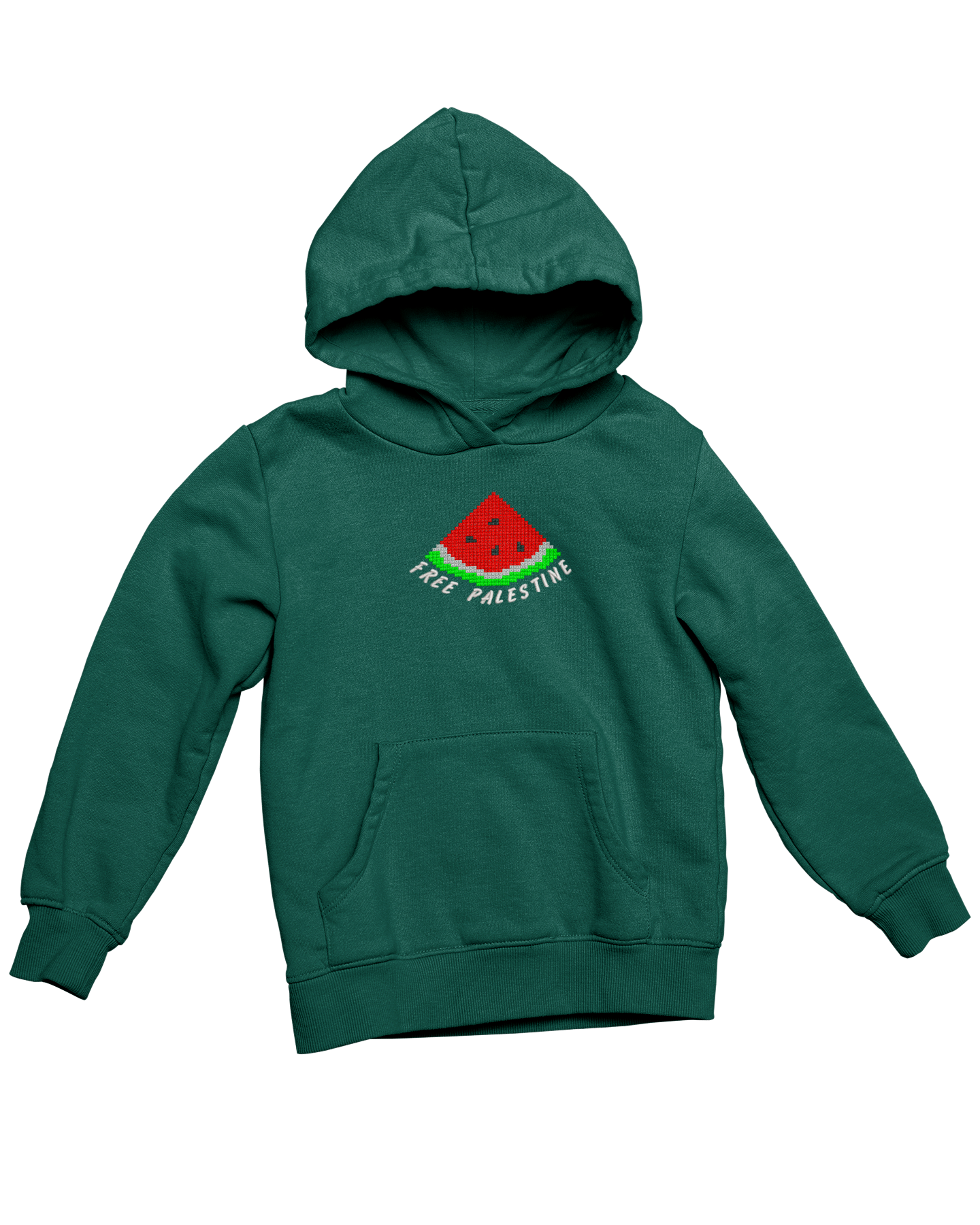 Watermilon - Free Palestine tatreez. Hoodie